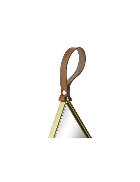 ESPEJO HIERRO ESPEJO 27X1X46 PARED DORADO