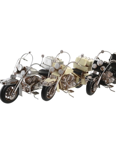 VEHICULO DECORACION METAL 28X10X16 3 SURT.