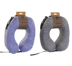 COJIN VIAJE POLIESTER 22X10X27 MEMORIA 2 SURT.