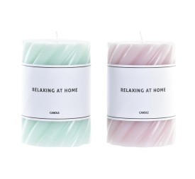 VELA CERA 7X7X10 320 GR. ESPIRAL 2 SURTIDO