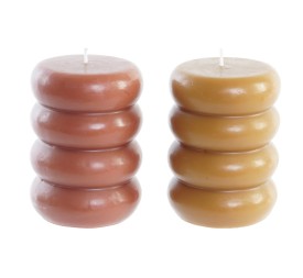 VELA CERA 7X7X10 394 GR, 2 SURTIDO