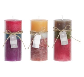 VELA CERA 6,5X6,5X15 80 HORAS 3 SURT.