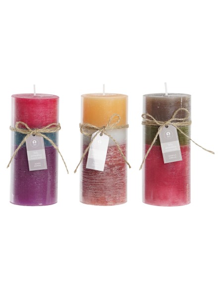 VELA CERA 6,5X6,5X15 80 HORAS 3 SURT.