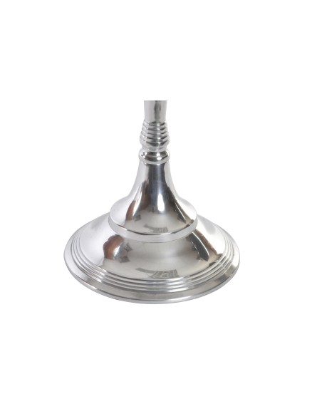 CANDELABRO ALUMINIO 42X42X70 5 VELAS CROMADO CANDELABRO ALUMINIO 42X42X70 5 VELAS CROMADO