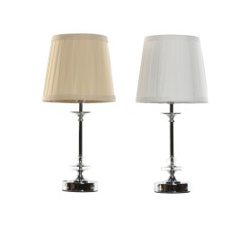 LAMPARA SOBREMESA METAL  ADORNO ACRILICO   20X20X43 2 SURT.