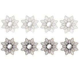 ESPEJO SET 4 PP ESPEJO 25X1X25 FLOR 2 SURT.