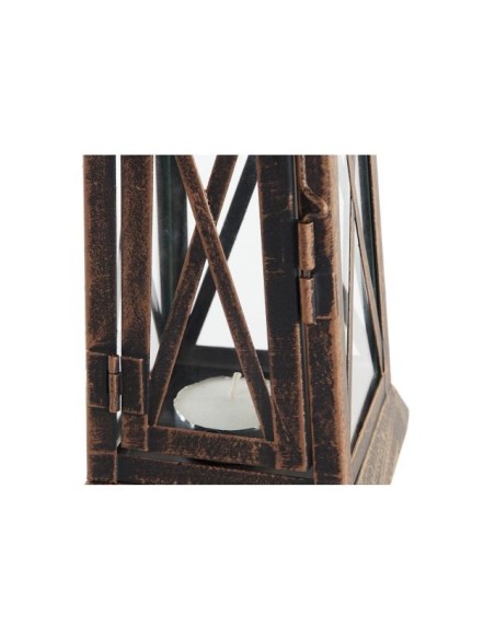 FAROLA METAL CRISTAL 10X10X23 3 SURT.