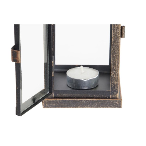 FAROLA METAL CRISTAL 10X10X23 3 SURT. (9101)