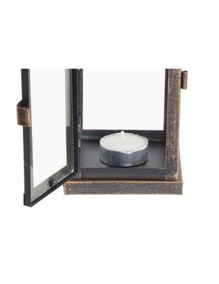 FAROLA METAL CRISTAL 10X10X23 3 SURT. (9101)
