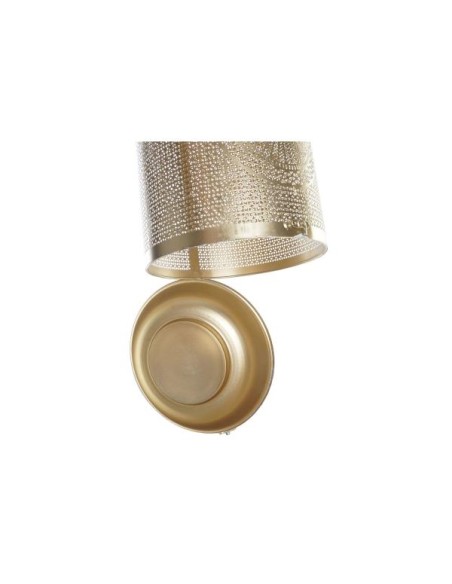 PORTAVELA SET 3 METAL 25X25X42 AZUL CELESTE