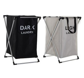 CESTA ROPA POLIESTER 37X40X60 2 SURT.