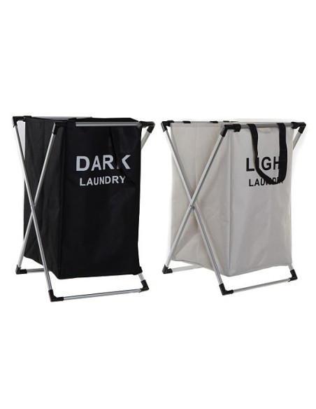 CESTA ROPA POLIESTER 37X40X60 2 SURT.