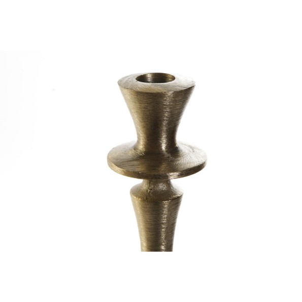 CANDELABRO ALUMINIO 12X12X36 DORADO