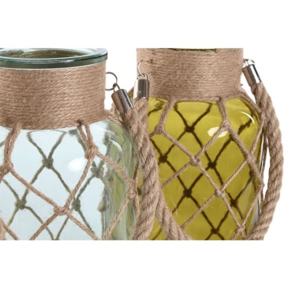 PORTAVELA CRISTAL 15,5X15,5X26 2800ML 2 SURT.