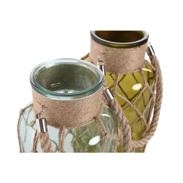 PORTAVELA CRISTAL 15,5X15,5X26 2800ML 2 SURT.