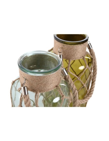 PORTAVELA CRISTAL 15,5X15,5X26 2800ML 2 SURT.