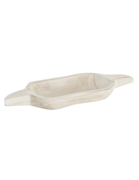 CENTRO MESA PAULOWNIA 38X15X4 NATURAL MARRON CLARO