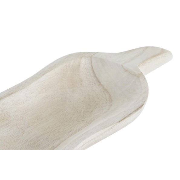 CENTRO MESA PAULOWNIA 38X15X4 NATURAL MARRON CLARO