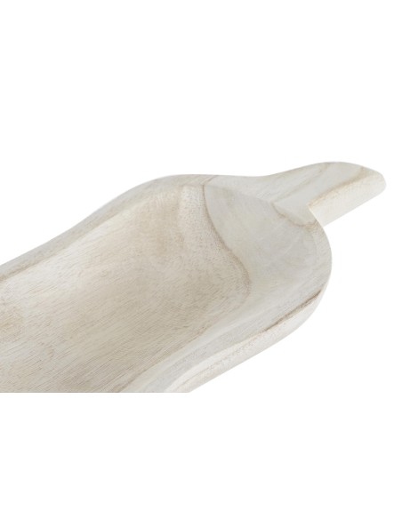 CENTRO MESA PAULOWNIA 38X15X4 NATURAL MARRON CLARO