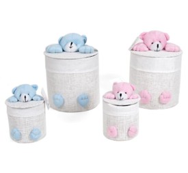 SET 2 CESTAS OSO - 2 COLORES SURT