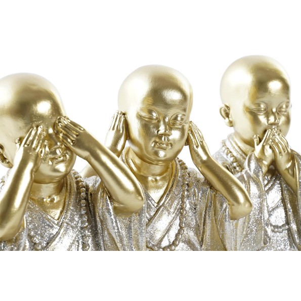 FIGURA RESINA 11X10,5X18 MONJE 3 SURT.