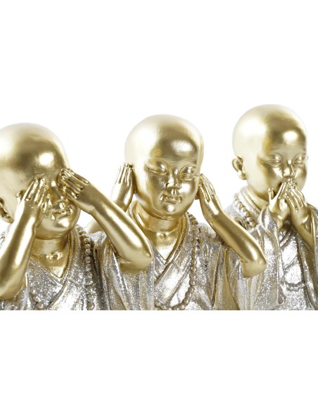 FIGURA RESINA 11X10,5X18 MONJE 3 SURT.