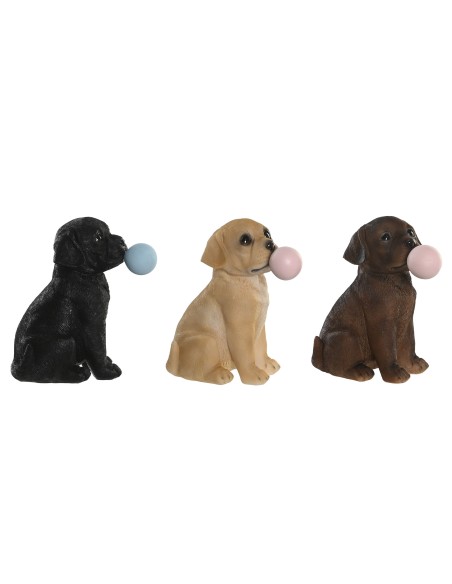 FIGURA RESINA 14X10X16 PERRO 3 SURT.