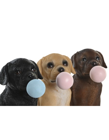 FIGURA RESINA 14X10X16 PERRO 3 SURT.