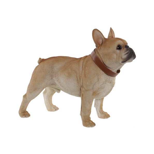 FIGURA RESINA 50X20X42,5 BULLDOG MARRON