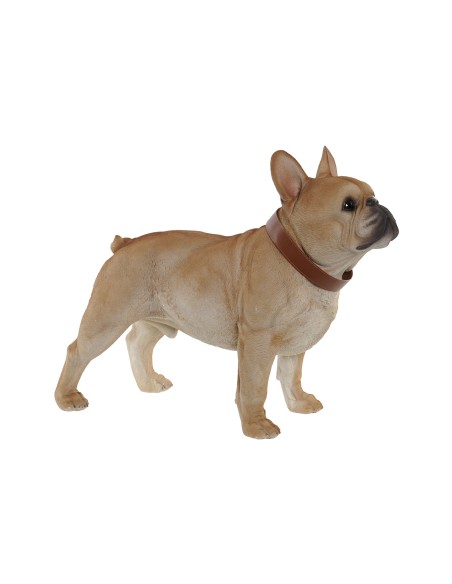 FIGURA RESINA 50X20X42,5 BULLDOG MARRON