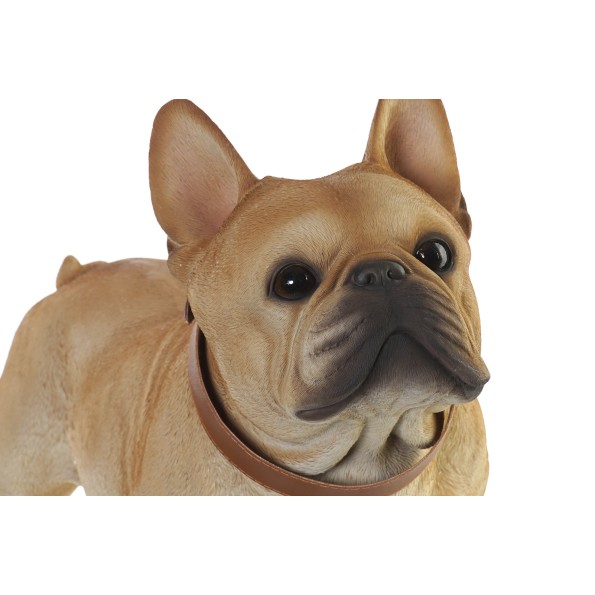 FIGURA RESINA 50X20X42,5 BULLDOG MARRON