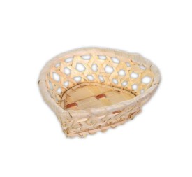 PANERA BAMBU CORAZON CALADA 13x15x4,5cm
