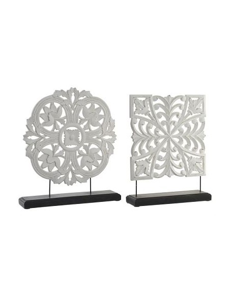 DECORACION MDF MADERA 38X11,5X49,5 2 SURT.