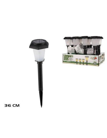 LAMPARA SOLAR BRISTOL 36 CM