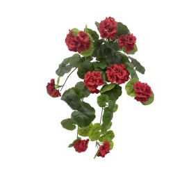 COLGANTE GERANIO X 7 56 CM (ROJO)