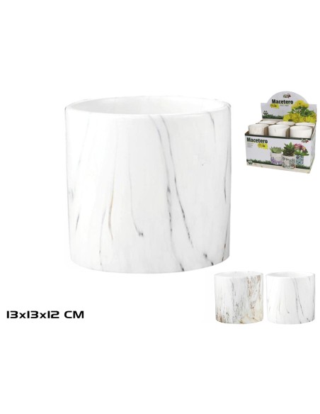 MACETERO DOLIMITA MINDY 13X12CM 2 SURTIDO