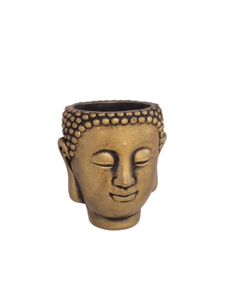 MACETERO BUDA ORO 13,2X12,2X11,2CM