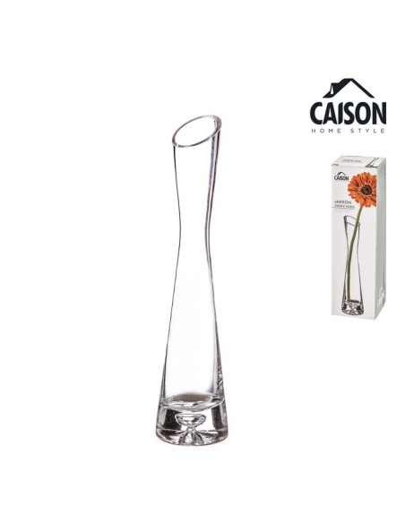 JARRON CRISTAL CAJA REGALO 20 cm