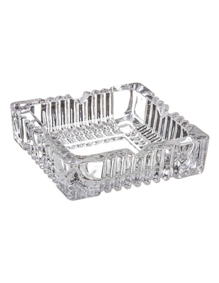 CENICERO CUADRADO CRISTAL