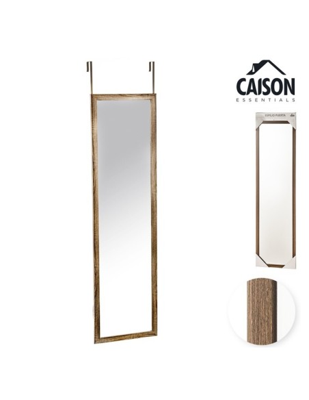 ESPEJO PUERTA 30x120 cm MARRON OSCURO