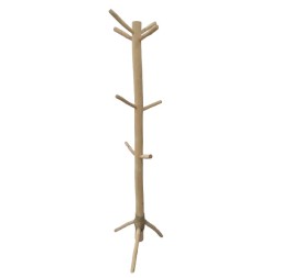 PERCHERO MADERA NATURAL 1.70X43CM
