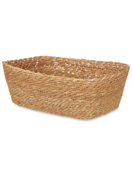 CESTO VEGETAL RECTANGULAR NATURAL 26CM
