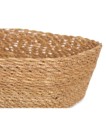 CESTO VEGETAL RECTANGULAR NATURAL 26CM