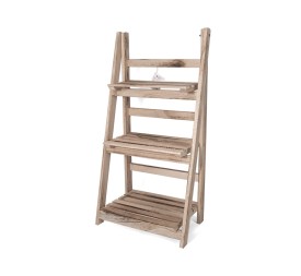 ESTANTE MADERA 3 BALDAS 80X41X25 NATURAL