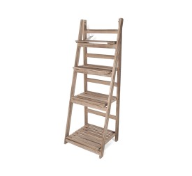 ESTANTE MADERA 4 BALDAS 112X41X34 NATURA