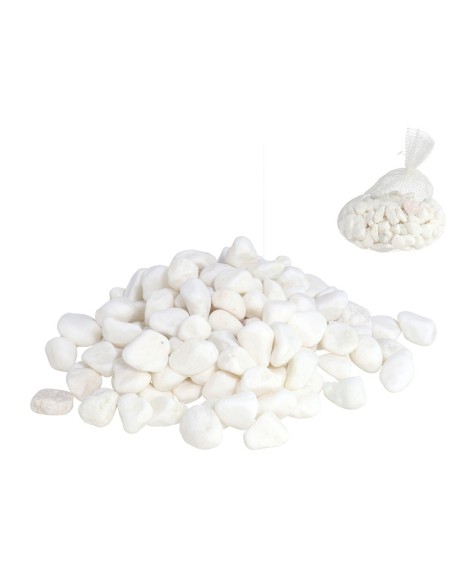 PIEDRAS DEC. BLANCAS 600G 1,5-2,5CM PIEDRAS DEC. BLANCAS 600G 1,5-2,5CM