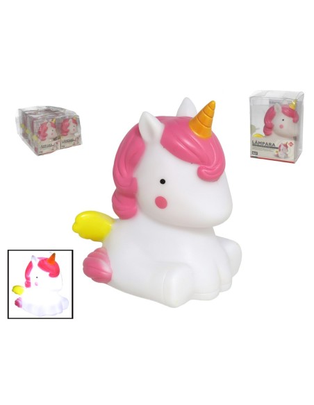 LAMPARA UNICORNIO 8,5X7,5 CM