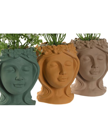 PLANTA PE CEMENTO 9,5X10X20 MUJER 3 SURT.