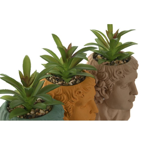 PLANTA PE CEMENTO 10,5X10,5X18,5 HOMBRE 3 SURT.