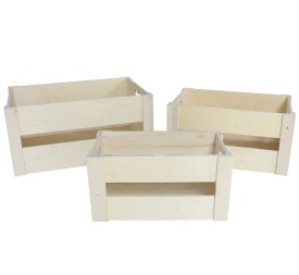 SET 3 CAJAS GARDEN NATURE - MADERA